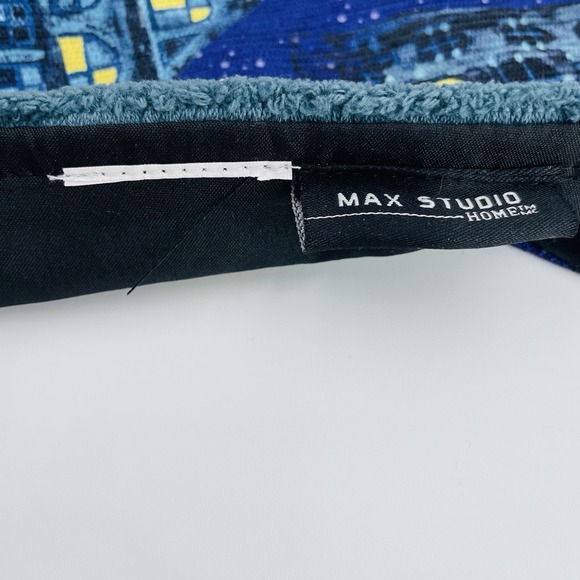 Max Studio Halloween Print City Lights Placemat Set Bats Preowned - Picture 6 of 7